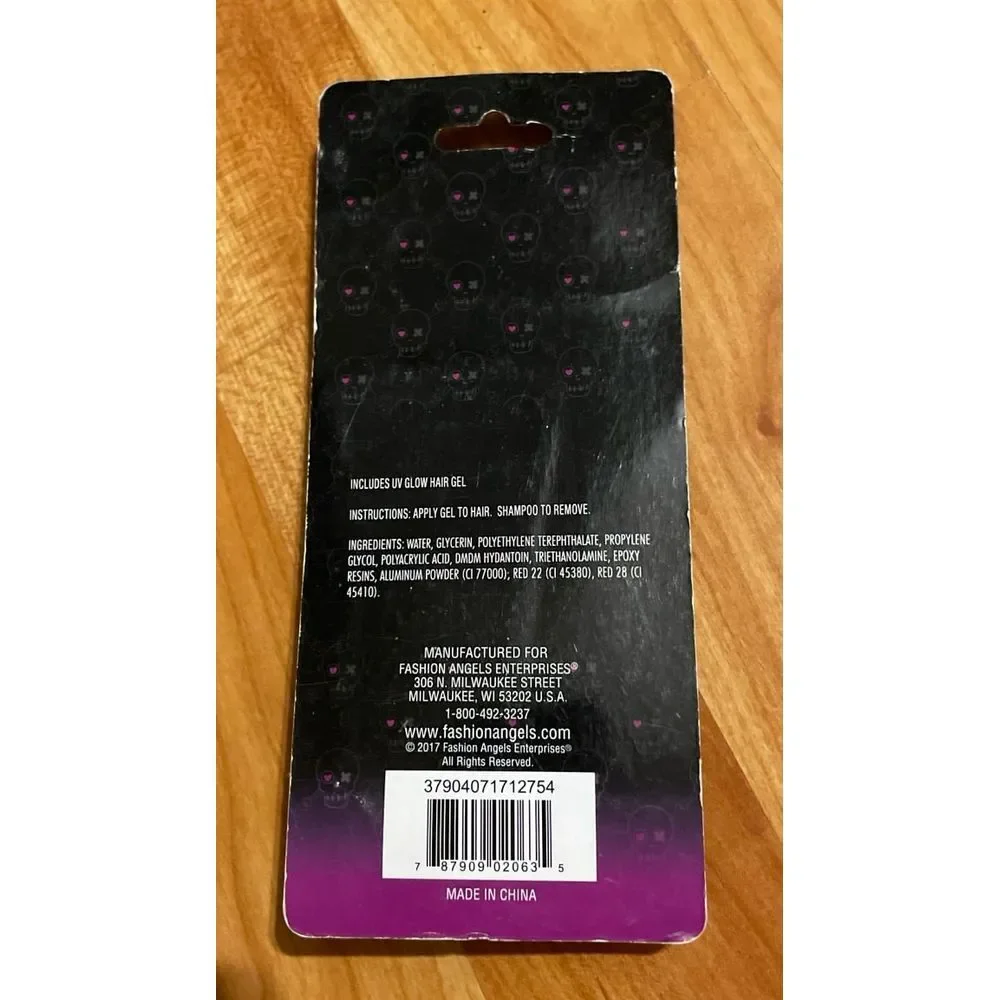 UV Glow Hair Gel